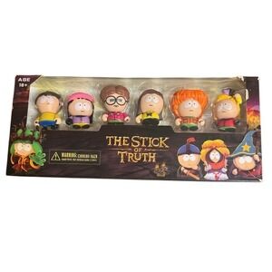 NIB South Park The Stick Of Truth Display Action Figures Set Of 6 Dolls T-634